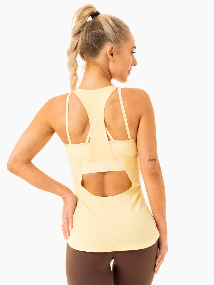 MUSCLE TANK IN BUTTER main image 1