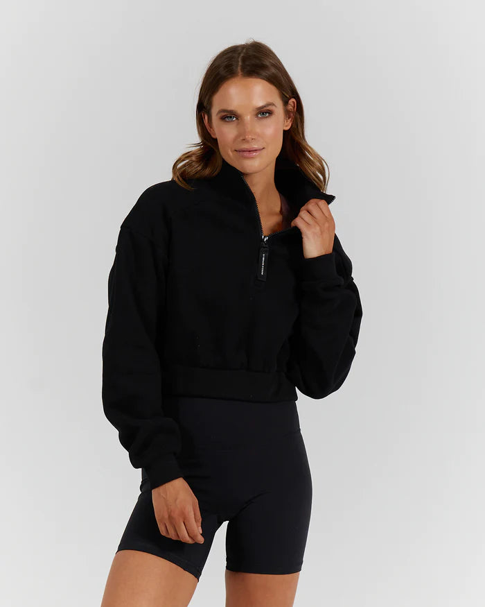 Cropped sports jumper best sale