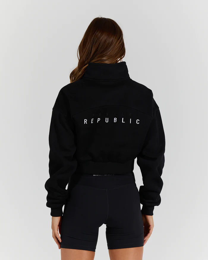 Plt black cropped sales jumper