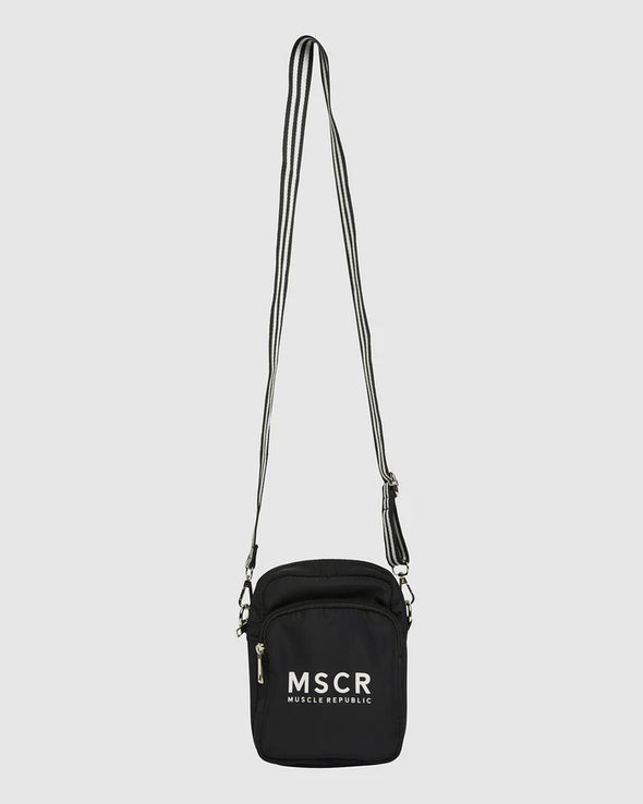 WOMENS CROSS BODY BAG - BLACK