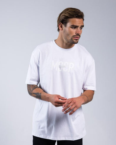 BRANDED - FOUNDATION LOOSE TEE - WHITE
