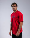 BRANDED - FOUNDATION LOOSE TEE - RED
