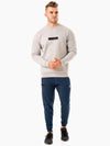 RECHARGE PULLOVER- GREY MARL